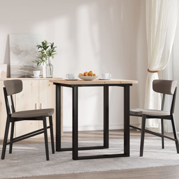 Tablero de mesa rectangular 2 uds madera de pino 70x35x2.5 cm M 4