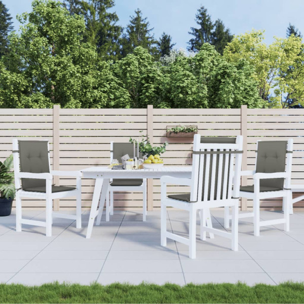 Almofadões lombares cadeiras 4pcs 100x50x4 cm mesclado tecido M 4