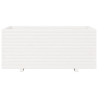 Jardinera madera maciza de pino blanco 110x60x49.5 cm 5