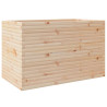 Jardinera madera maciza de pino 110x60x68.5 cm 2