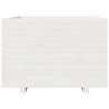 Jardinera madera maciza de pino blanco 70x70x49.5 cm 5