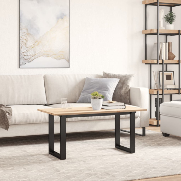 Tablero de mesa rectangular madera maciza pino 100x50x1.7 cm M 3