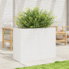 Jardinera madera maciza de pino blanco 90x40x68.5 cm 3
