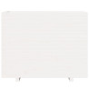 Jardinera madera maciza de pino blanco 90x40x72.5 cm 5