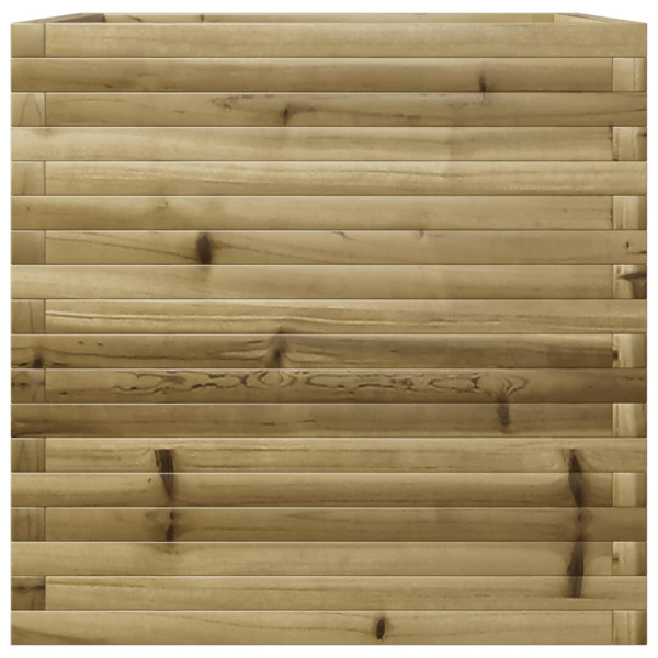 Jardinera de madera de pino impregnada 70x70x68.5 cm M 5