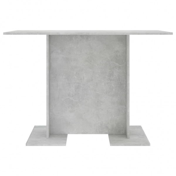 Mesa de jantar 110x60x75 cm derivados madeira cinzento cimento M 4
