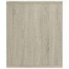 Estantería/mueble de TV roble Sonoma 143x30x36 cm 5