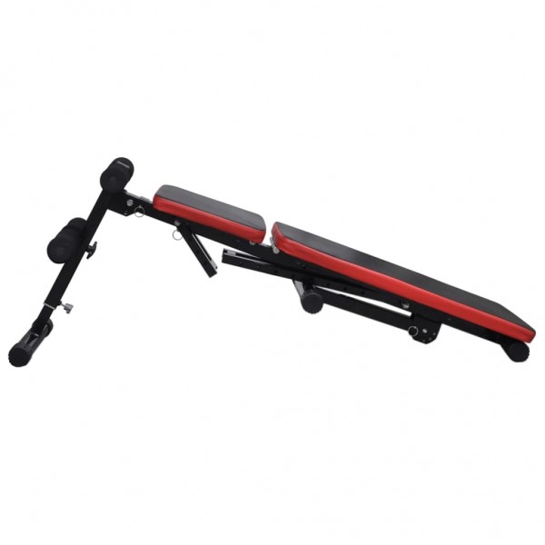 Banco musculação c/ conjunto de barras e halteres 60.5 kg M 4