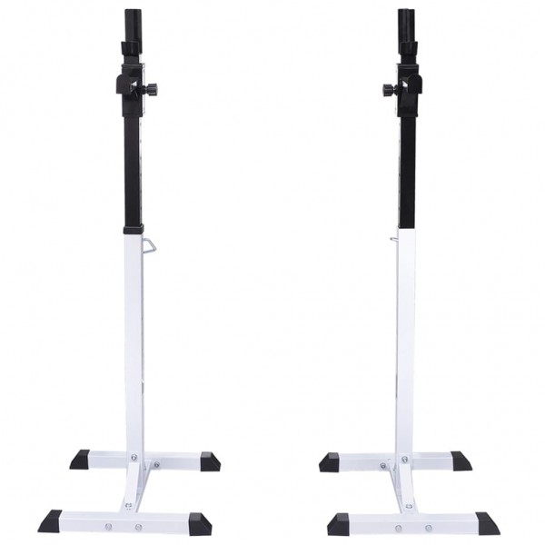 Suporte barra musculação c/ conjunto pesos e barras 60.5 kg M 3