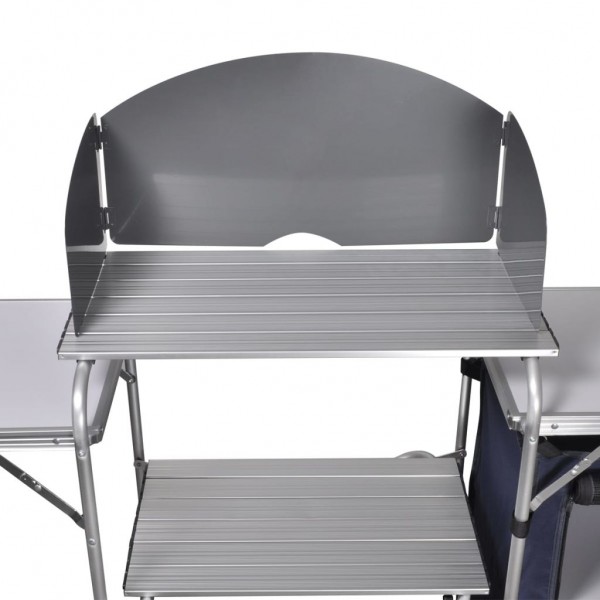 Armario de cocina de camping plegable estructura de aluminio M 4