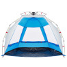 Tienda de playa 2 personas impermeable apertura rápida azul 5