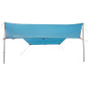 Lona de camping impermeable azul 430x380x210 cm 4