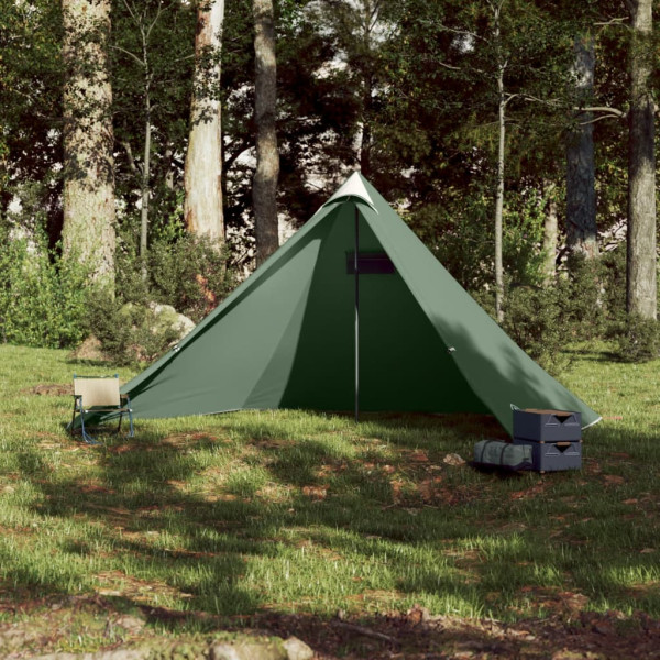 Tenda familiar tipi para 7 pessoas impermeável verde M 3
