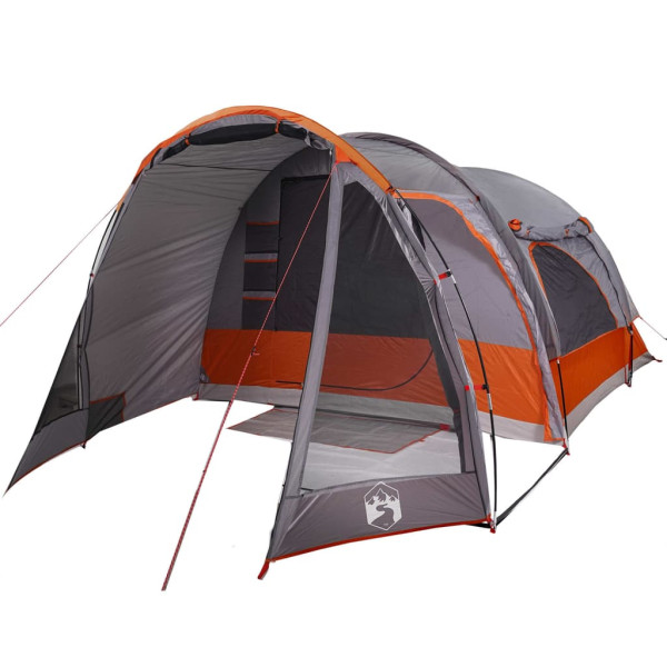 Tenda familiar para 6 pessoas impermeável cinza M 4