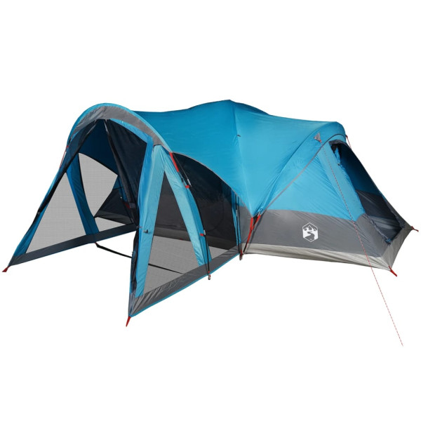 Tienda de campaña familiar tipi 8 personas impermeable azul M 5