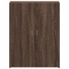 Armario archivador madera ingeniería roble marrón 60x32x77.5cm 4