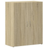 Armario archivador madera ingeniería roble Sonoma 60x32x77.5 cm 2