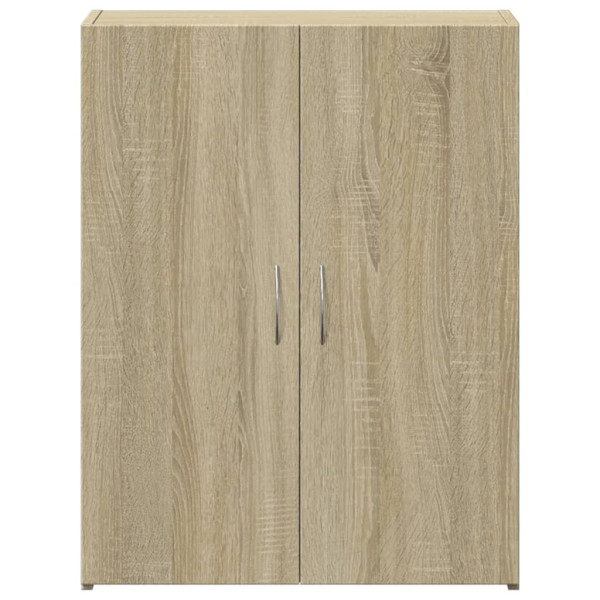 Armario archivador madera ingeniería roble Sonoma 60x32x77.5 cm M 4