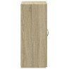 Armario archivador madera ingeniería roble Sonoma 60x32x77.5 cm 5
