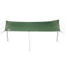 Lona de camping impermeable verde 460x305x210 cm 4