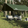 Lona de camping impermeable verde 430x380x210 cm 1