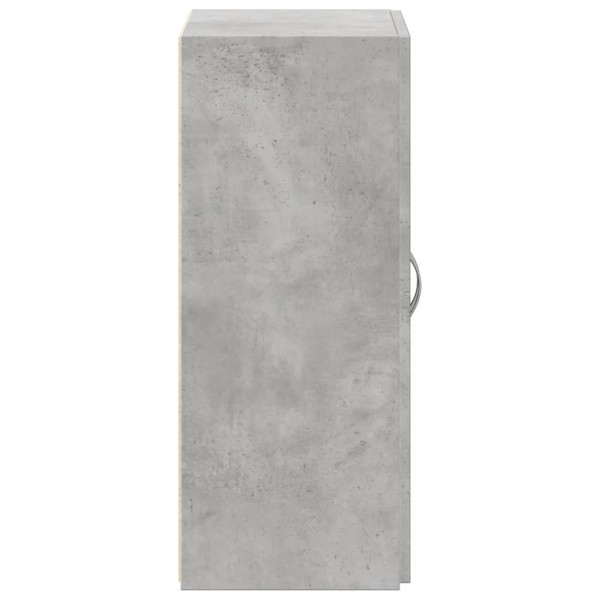 Armario archivador madera ingeniería gris hormigón 60x32x77.5cm M 5