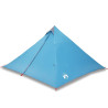 Tienda de campaña familiar tipi 7 personas impermeable azul 2