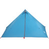 Tenda familiar tipi para 7 pessoas impermeável azul 5