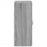 Armario archivador madera ingeniería gris Sonoma 60x32x77.5 cm 5