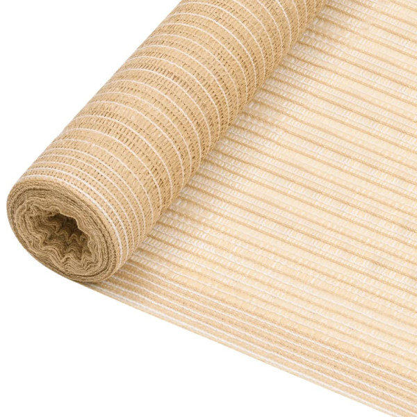 Red de privacidad HDPE beige 1x25 m 150 g/m² D