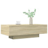 Mesa de centro madera de ingeniería roble Sonoma 100x49.5x31 cm 3