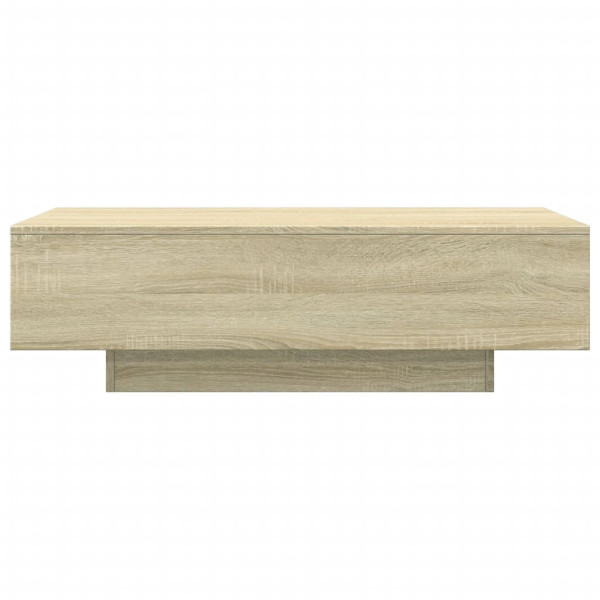Mesa de centro 100x49.5x31 cm derivados madeira carvalho sonoma M 4