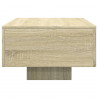 Mesa de centro madera de ingeniería roble Sonoma 100x49.5x31 cm 5