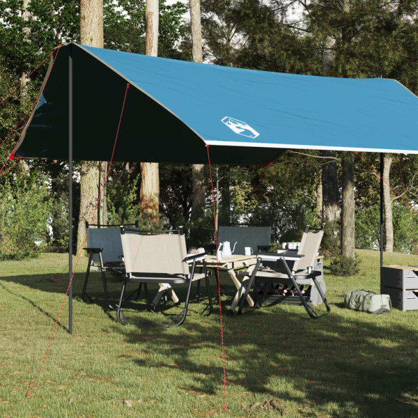 Lona de camping impermeable azul 460x305x210 cm D