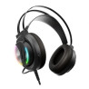 Auriculares gaming con micrófono krom kappa/ jack 3.5/ usb 2.0/ negros 3