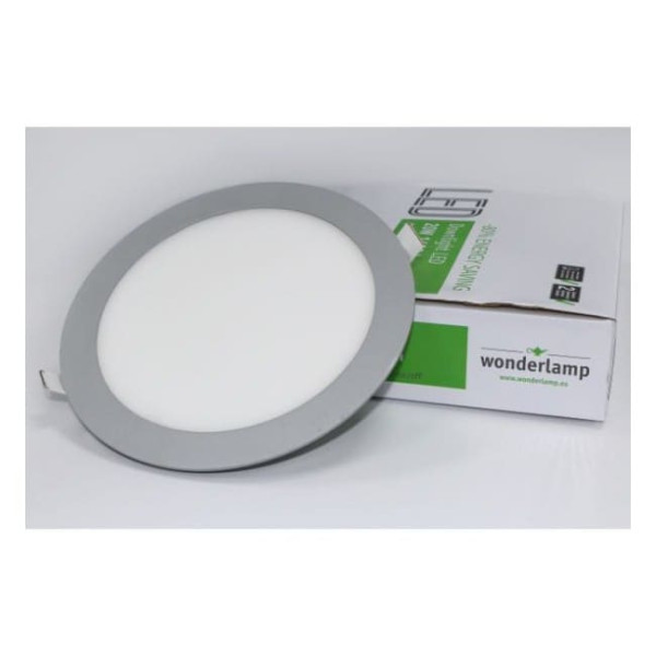 Downlight LED redondo 20W (cinza) - Wonderlamp M 3