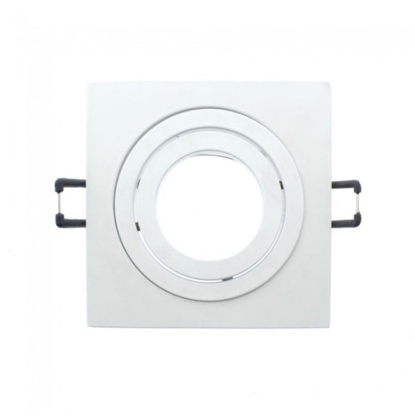 Foco empotrable CLASSIC basculante cuadrado blanco. Wonderlamp M 5
