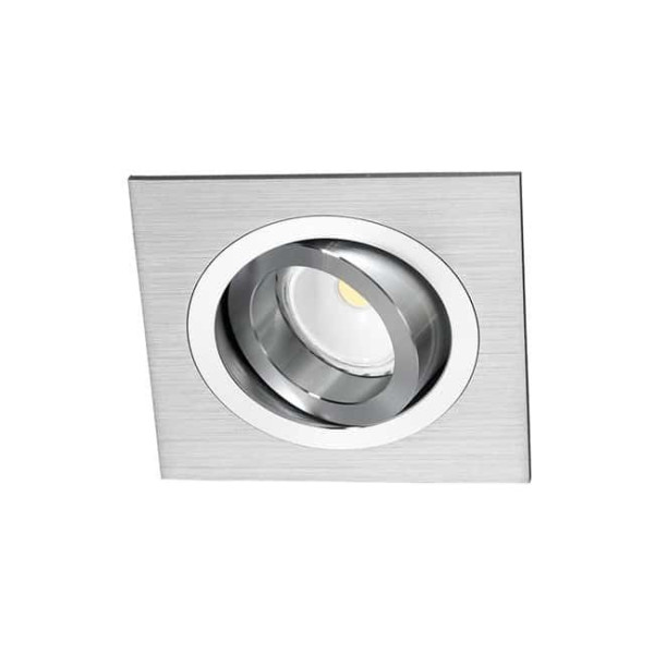 Foco empotrable CLASSIC cuadrado aluminio. Wonderlamp M 4