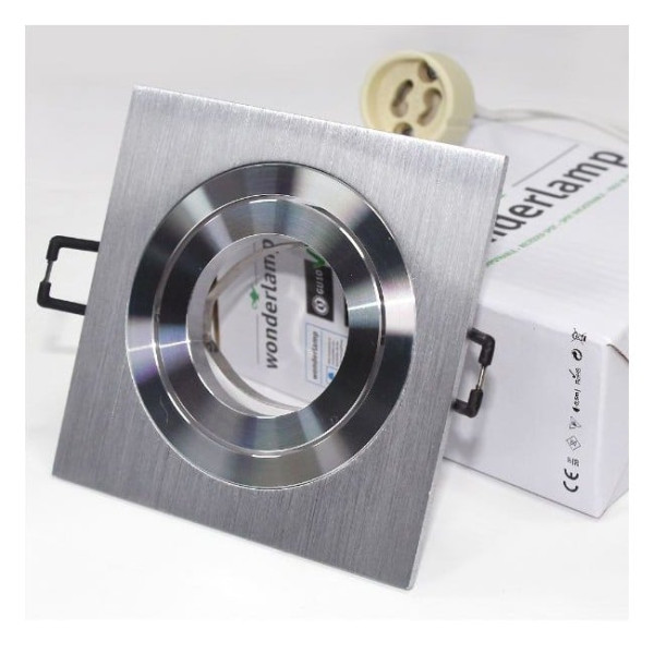 Foco empotrable CLASSIC cuadrado aluminio. Wonderlamp M 5