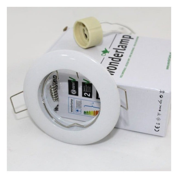 Foco empotrable BASIC redondo fijo blanco. Wonderlamp M 4