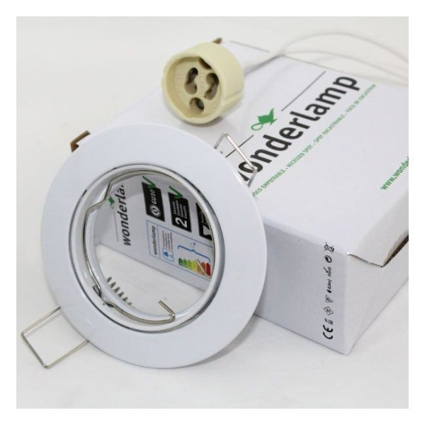 Foco empotrable BASIC redondo blanco - Wonderlamp M 4