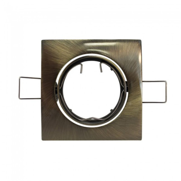 Foco empotrable BASIC cuadrado oro viejo - Wonderlamp M 3