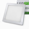 Downlight LED quadrado 20W superfície (cinza) - Wonderlamp 3
