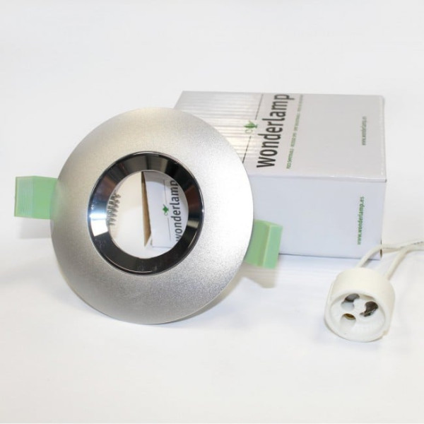 Spot embutido prateado ROUND - Wonderlamp M 3