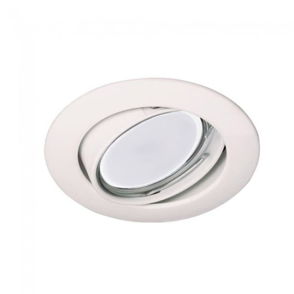 Empotrable basculante blanco + Bombilla LED 8W neutra M 2
