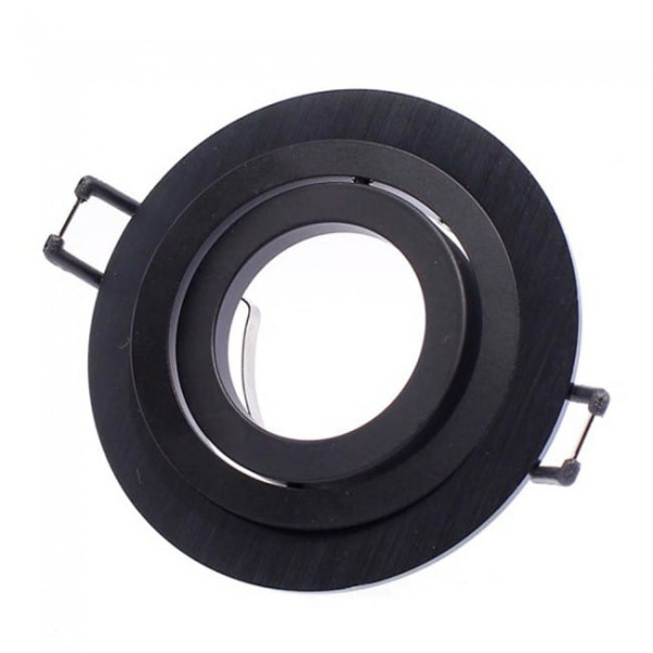 Foco empotrable CLASSIC redondo negro M 2