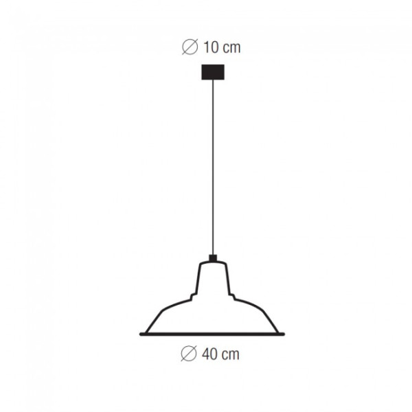 Lâmpada de teto Trial M 3