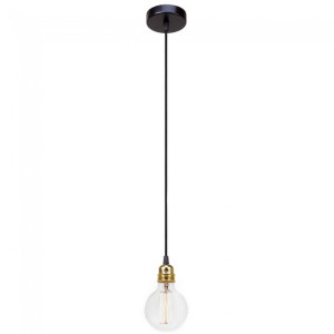 Lâmpada de teto Bulb Negro H