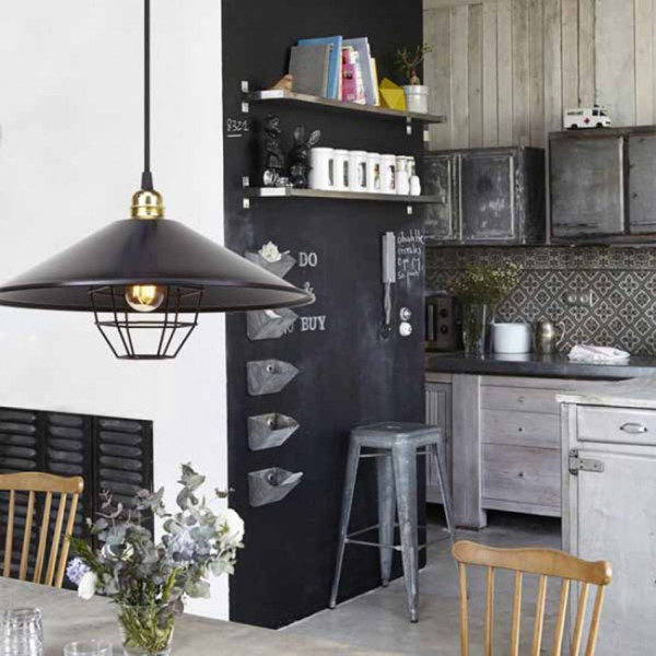 Lámpara de techo Factory Grid M 4