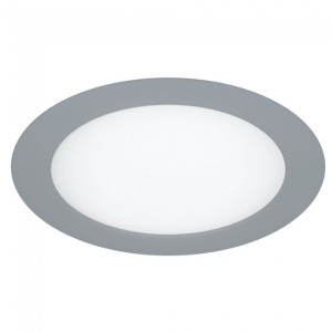Pack 2 Downlights levou cinza redondo (18W) H